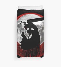 Black Swordsman armor Duvet Cover