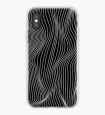 Optical Illusion Minimal Lines iPhone Case
