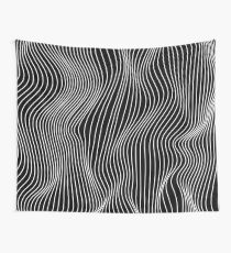 Optical Illusion Minimal Lines Wall Tapestry