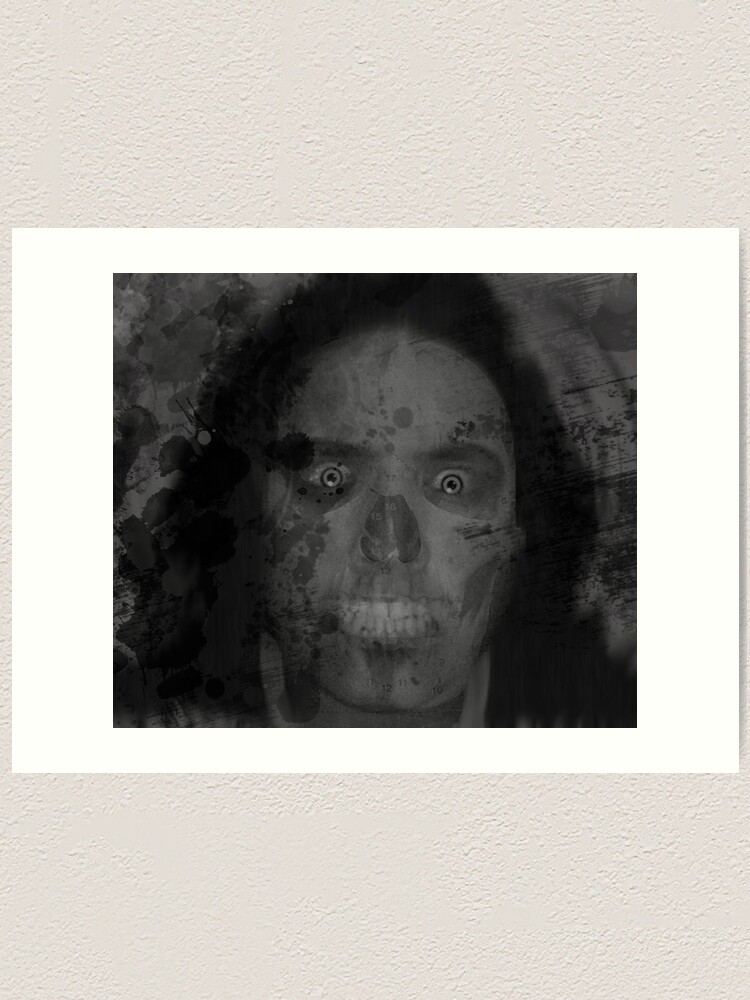 Alternate view of Il Fantome - REMIXED Art Print