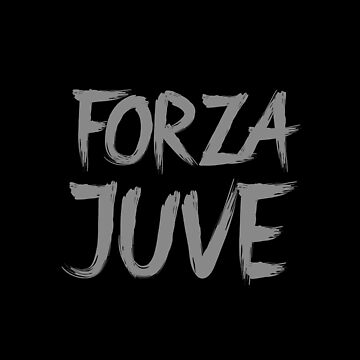 Forza Juve Grey 2 Sticker for Sale by VRedBaller