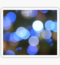 Bubbles of Light Blue Sticker