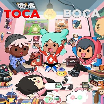 toca boca world  Sticker for Sale by MasonBibi