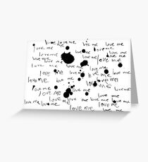 Love Me Greeting Card