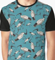 White Ibis / Bin Chickens Graphic T-Shirt