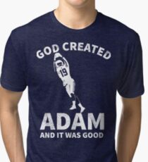 Funny Adam Minnesota Football Tri-blend T-Shirt
