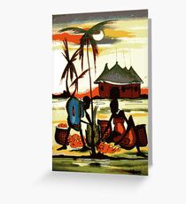 Masai women Greeting Card