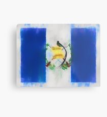 Guatemala Flag Reworked No. 66, Series 1 Metalldruck