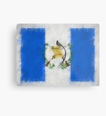 Guatemala Flag Reworked No. 66, Series 4 Metalldruck