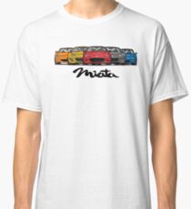 MX5 Miata Generations Classic T-Shirt