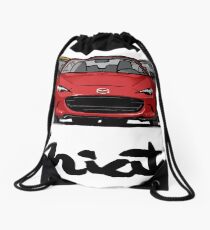 MX5 Miata Generations Drawstring Bag