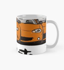 MX5 Miata Generations Orange T-Shirt Mug