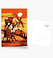 Masai beach Postcards