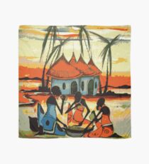 Masai huts Scarf