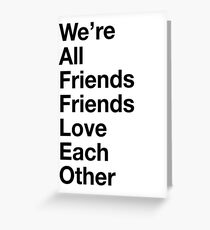 WAFFLEO Greeting Card