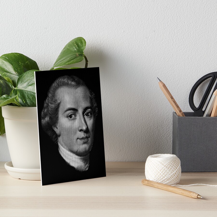 Immanuel Kant Art Board Print