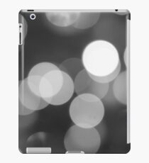 Bubbles of Light Grey iPad Case/Skin