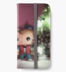 Christmas with Marty and Doc iPhone Wallet/Case/Skin