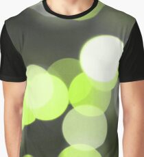 Bubbles of Light Lime Graphic T-Shirt
