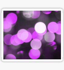 Bubbles of Light Violet Sticker