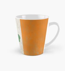 Vintage irische Irland-Kleeblatt-Flagge Tasse (konisch)