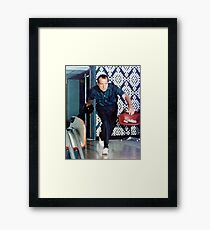 Richard Nixon Bowling Gerahmtes Wandbild