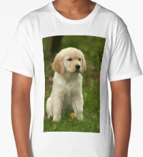 Golden Retriever! Puppy! Long T-Shirt