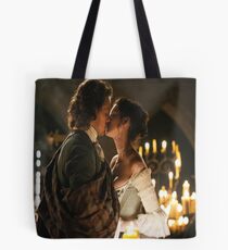 Outlander Diana Gabaldon Jamie and Claire Wedding Tote Bag