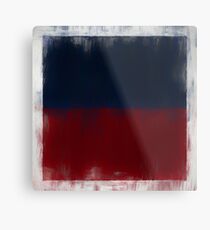 Haiti Flag Reworked No. 2, Series 2 Metalldruck