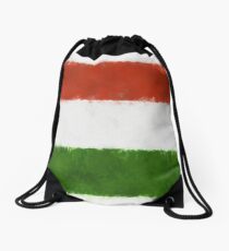 Hungary Flag Reworked No. 66, Series 5 Rucksackbeutel