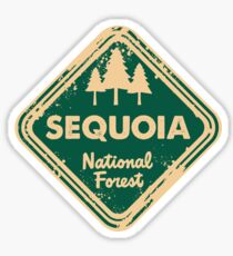 Sequoia National Forest Sticker