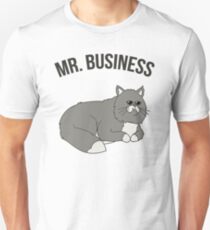 Mr. Business Cat Unisex T-Shirt