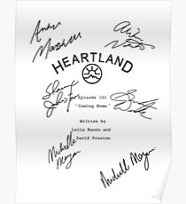 Heartland Script Poster