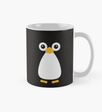 Cute Vector Penguin Classic Mug