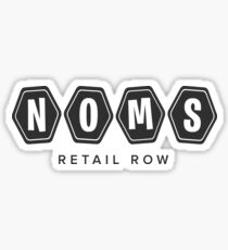 RETAIL ROW NOMS Sticker