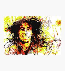 Bob Best Seller Marley Reggae Music Poster Photographic Print