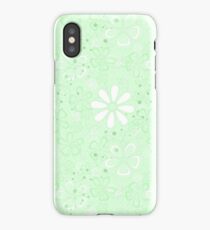 Magic Forest - Pastel Green iPhone Case/Skin