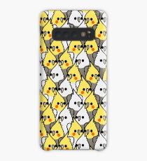 Too Many Birds! - Cockatiel Squad Case/Skin for Samsung Galaxy