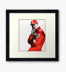 Michael Schumacher Framed Print