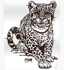 Tuwa Ocelot Poster