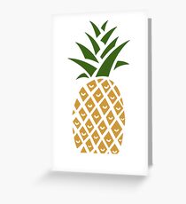 Pineapple (one) Greeting Card
