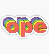 Ope Sticker