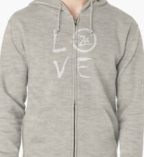 Love 'Za - Chiller Zipped Hoodie