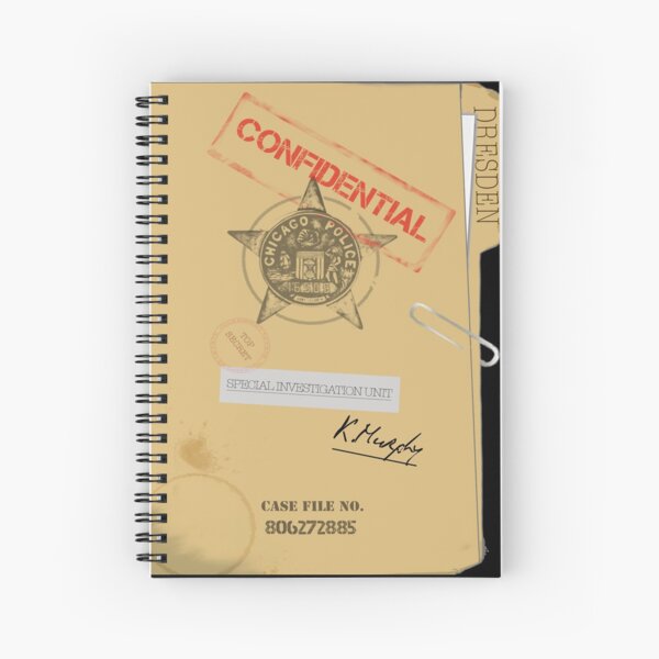 Dresden File Spiral Notebook