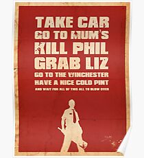 Movie Quote - Shaun of the Dead Poster