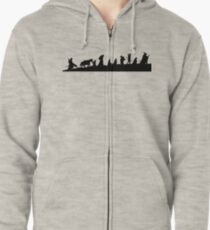 Die Herr der Ringe-Gemeinschaft Hoodie mit Reißverschluss