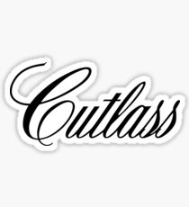 Oldsmobile Cutlass Script Sticker