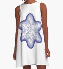Spiral: Star of David A-Line Dress