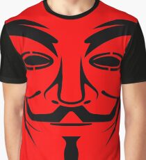 Anonymous Red Graphic T-Shirt
