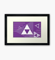 Retro Games: Zelda Framed Print
